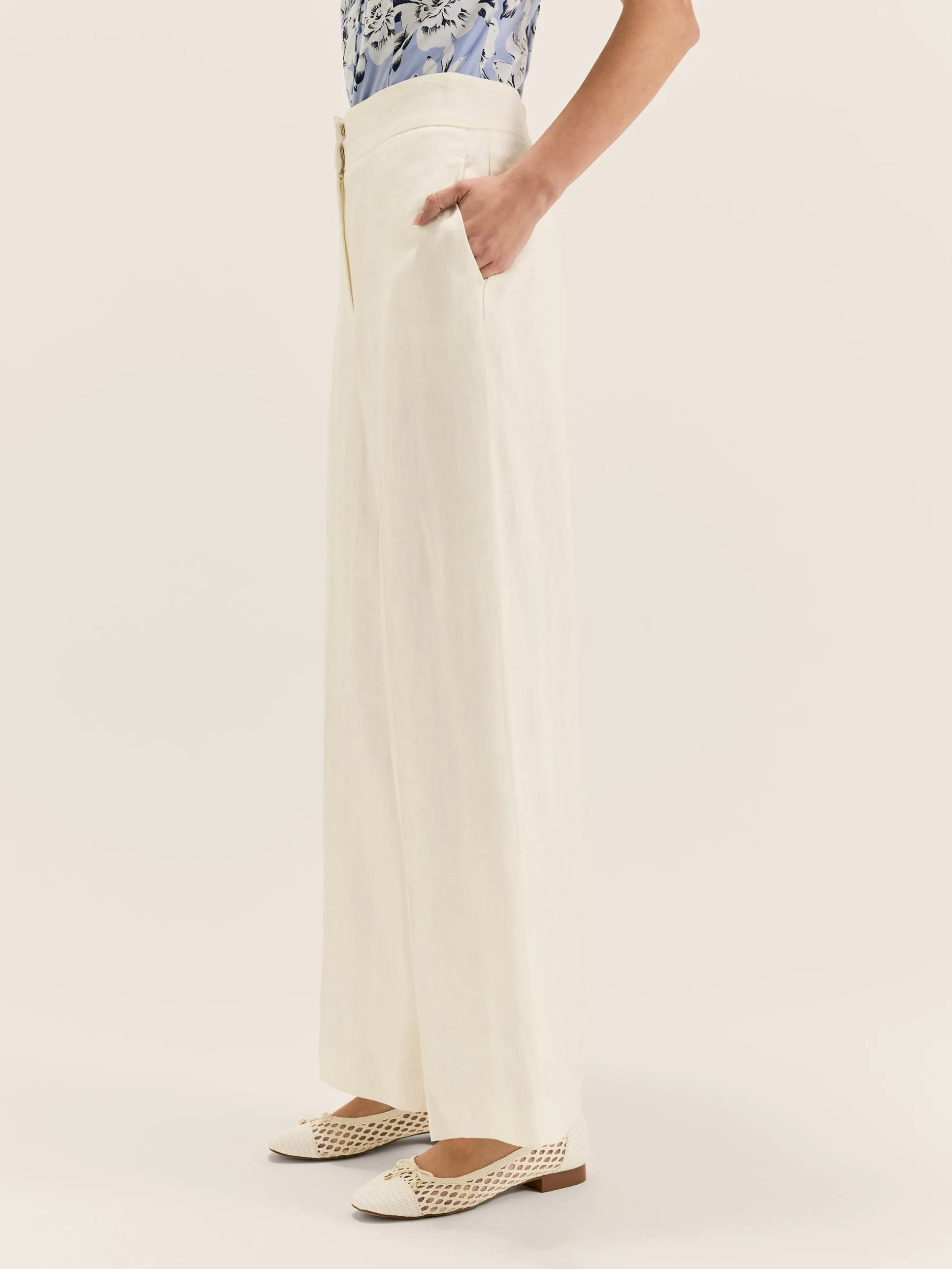 Celine Linen Pants sold by Review product image thumbnail 3