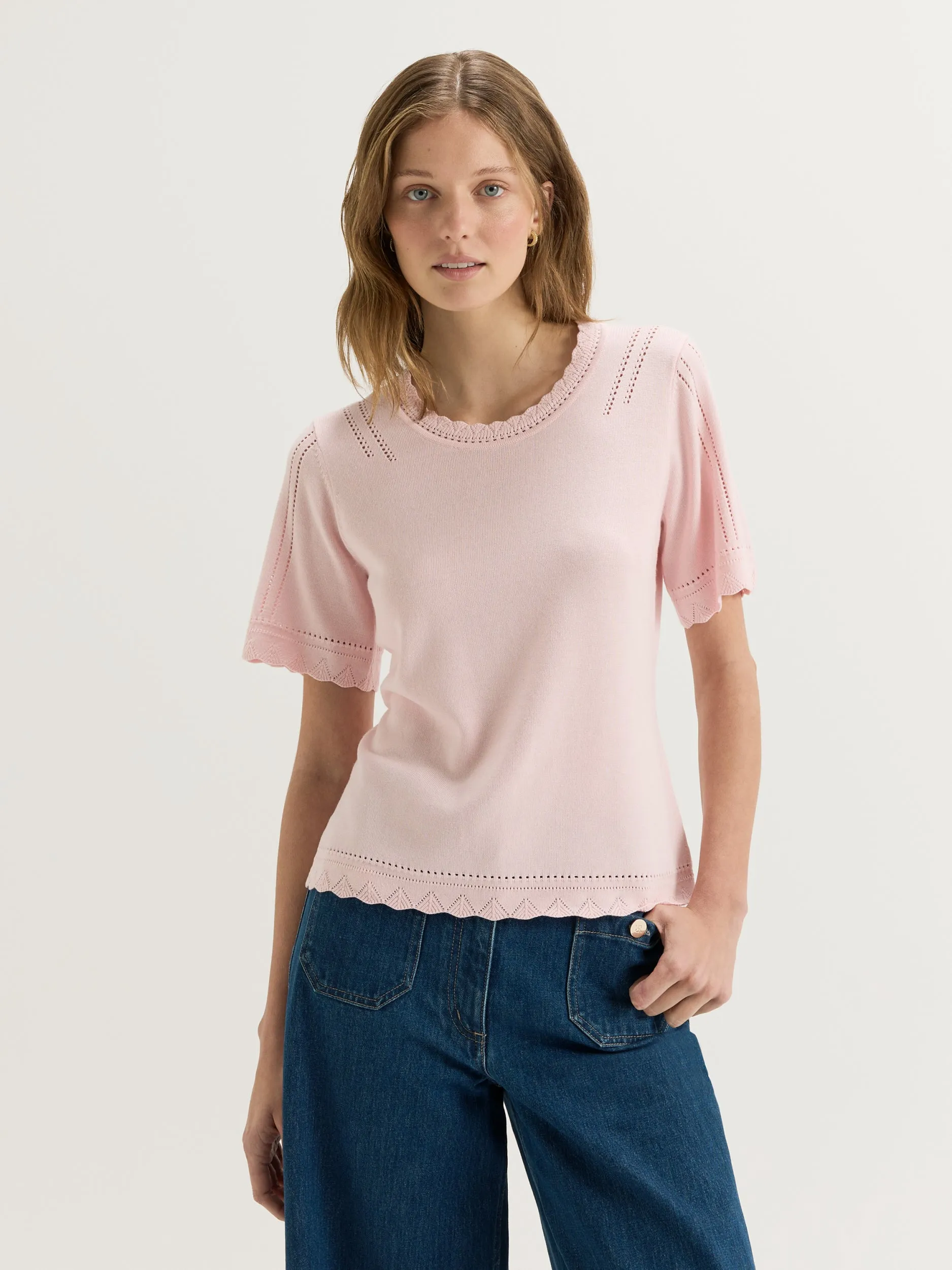 Carmen Knit Top sold by Review