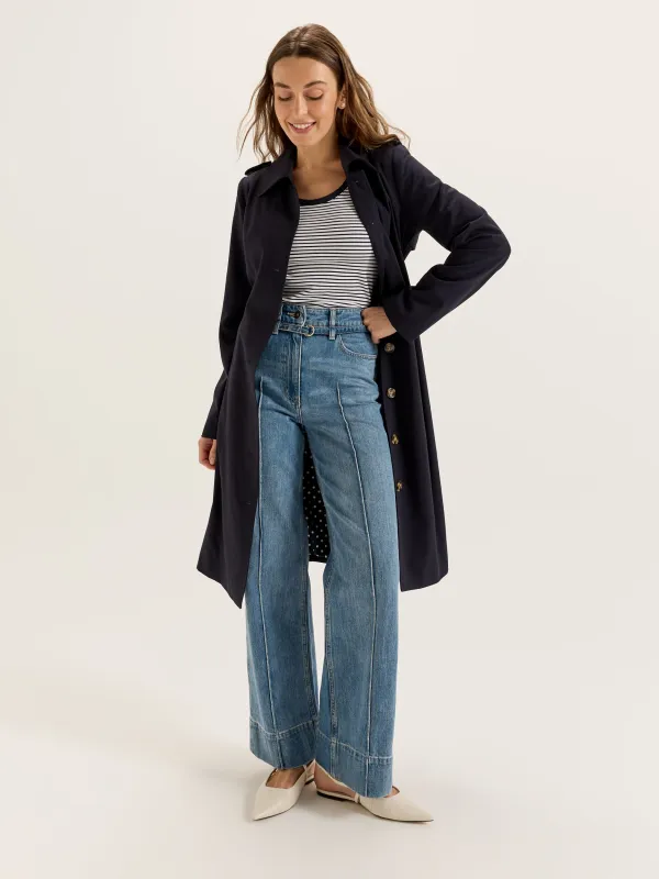 Holly Trench Coat sold by Review