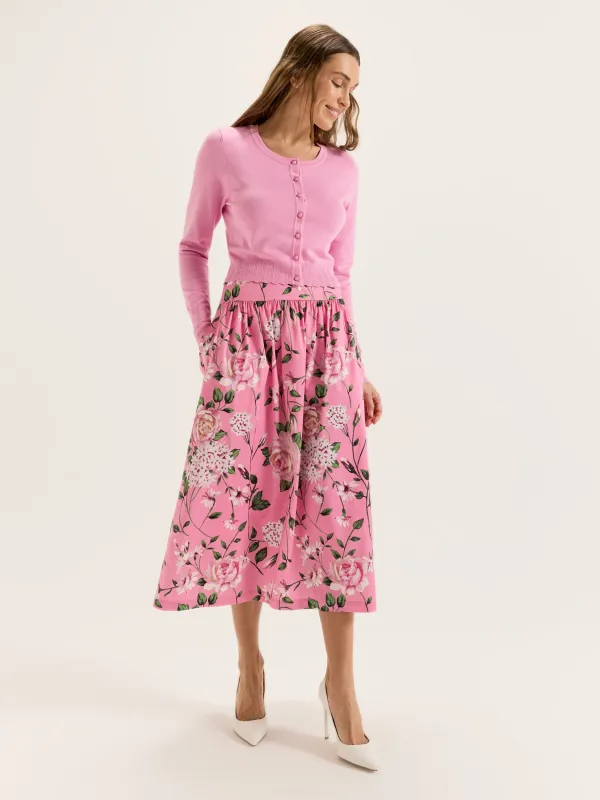 Camellia Midi Skirt sold by Review