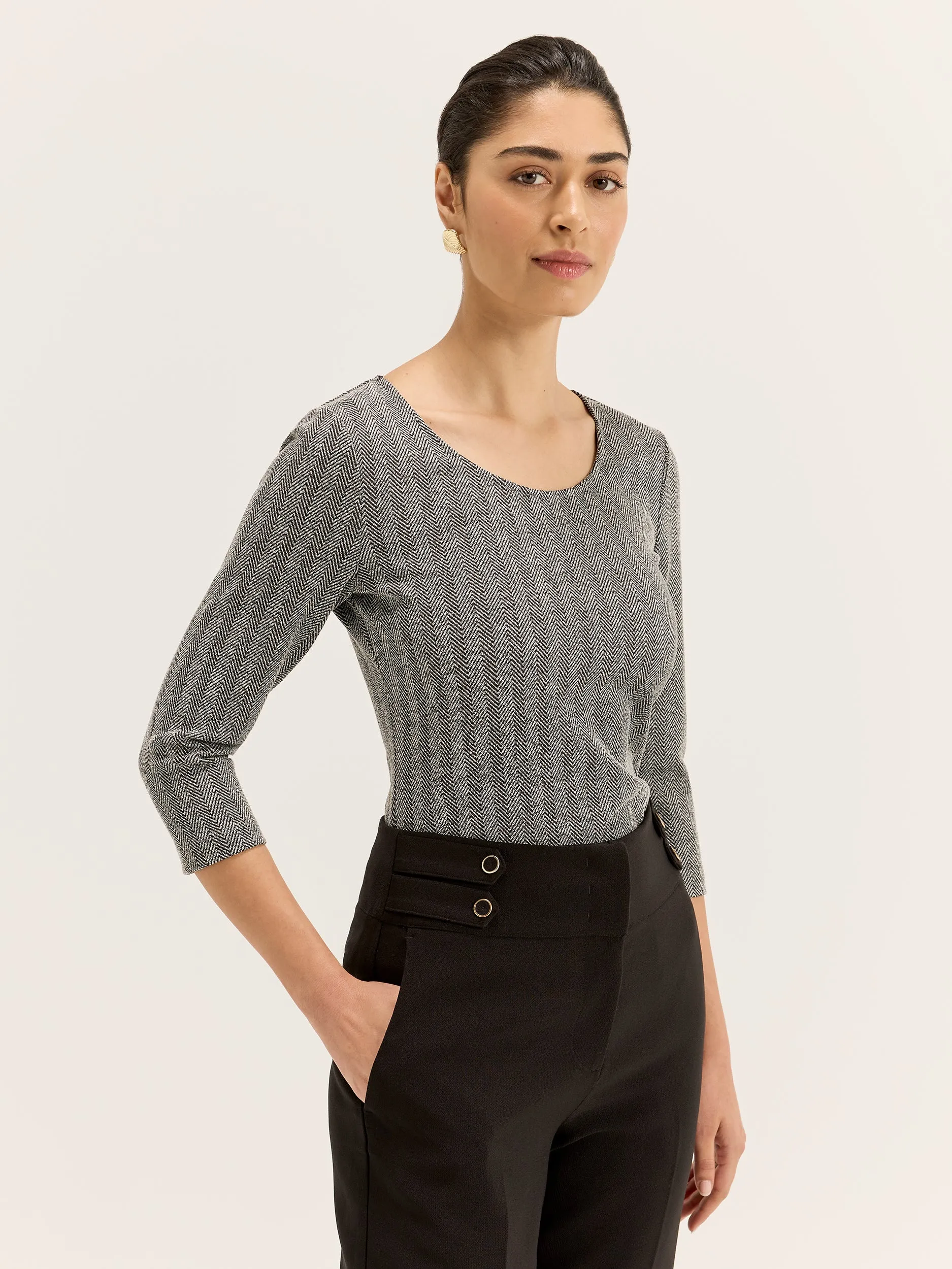 Bonnie Tweed Top sold by Review product image thumbnail 3