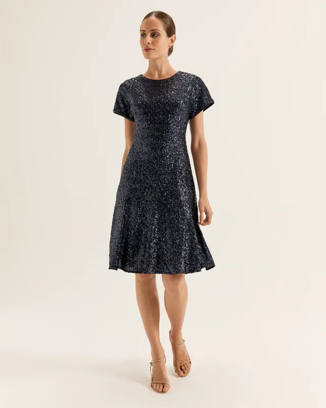 Sequin Mini Dress sold by Review