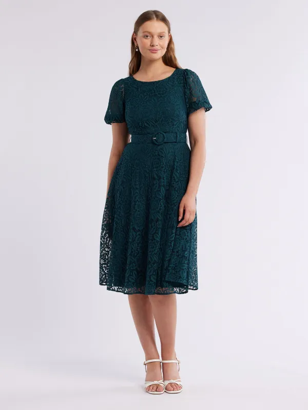Avette Lace Dress sold by Review
