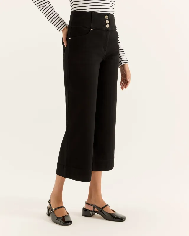 Piper Cropped Jean sold by Review