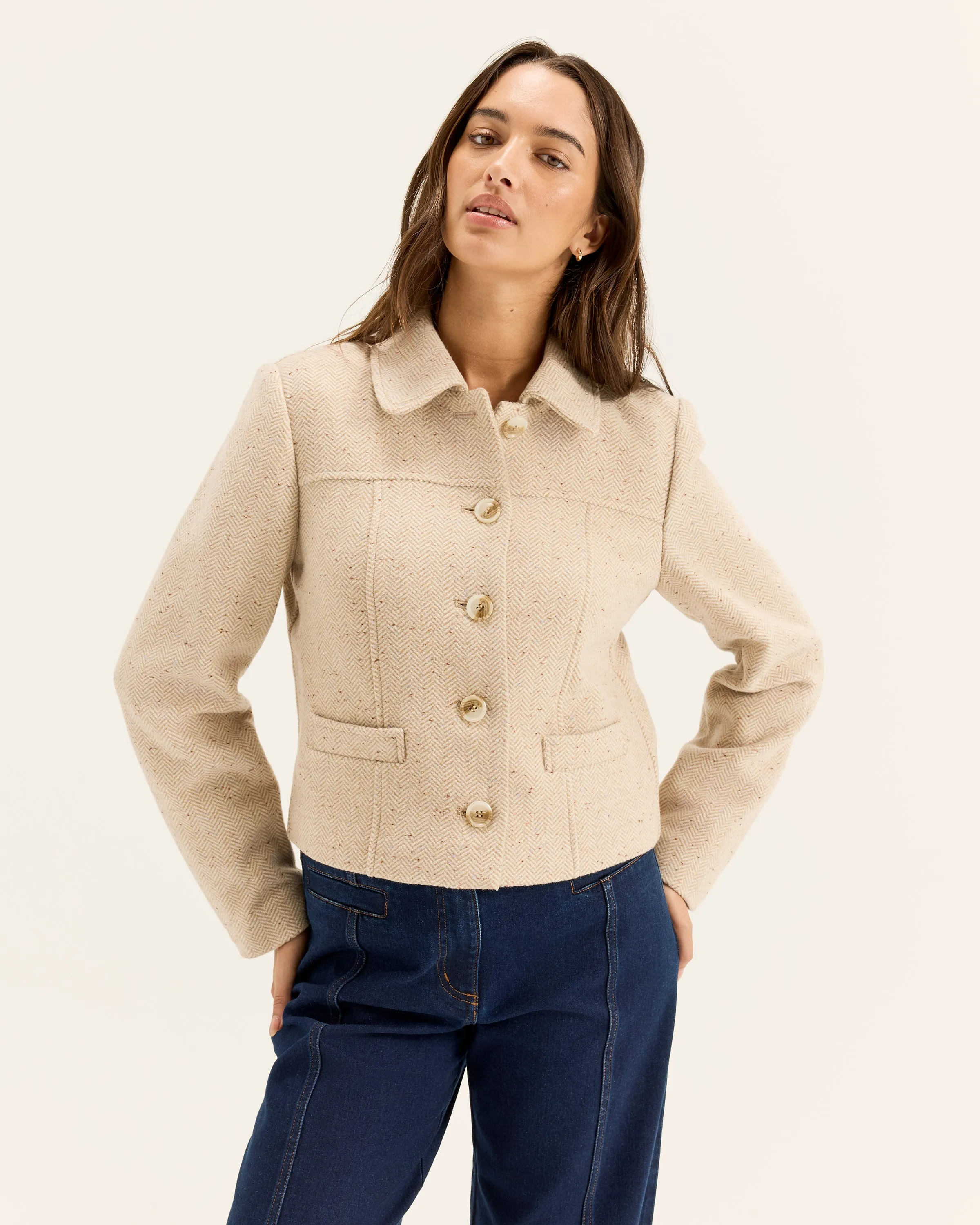 Herringbone Jacket sold by Review product image thumbnail 2