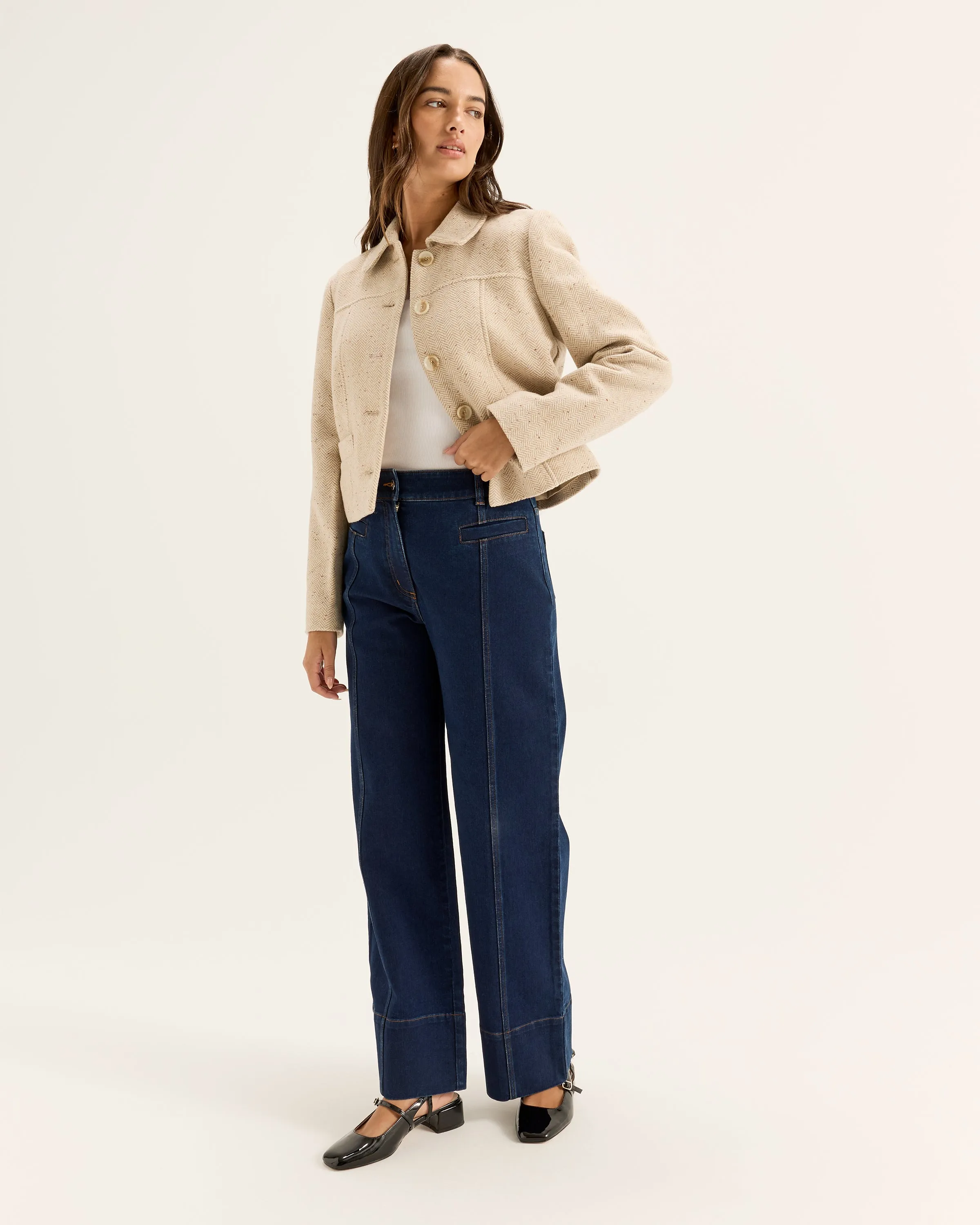 Herringbone Jacket sold by Review