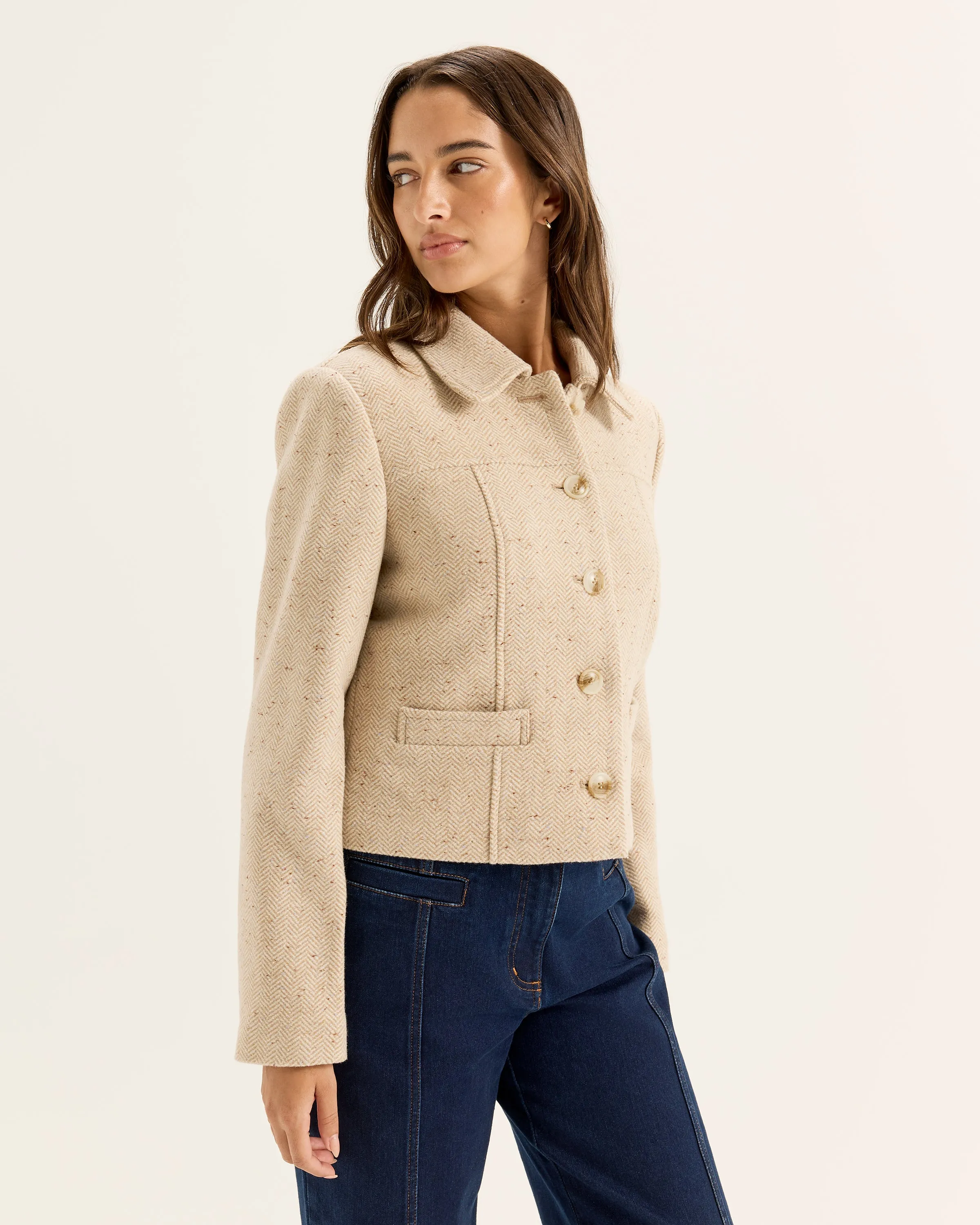 Herringbone Jacket sold by Review product image thumbnail 3
