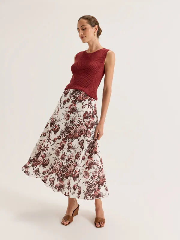 Sepia Bloom Skirt sold by Review