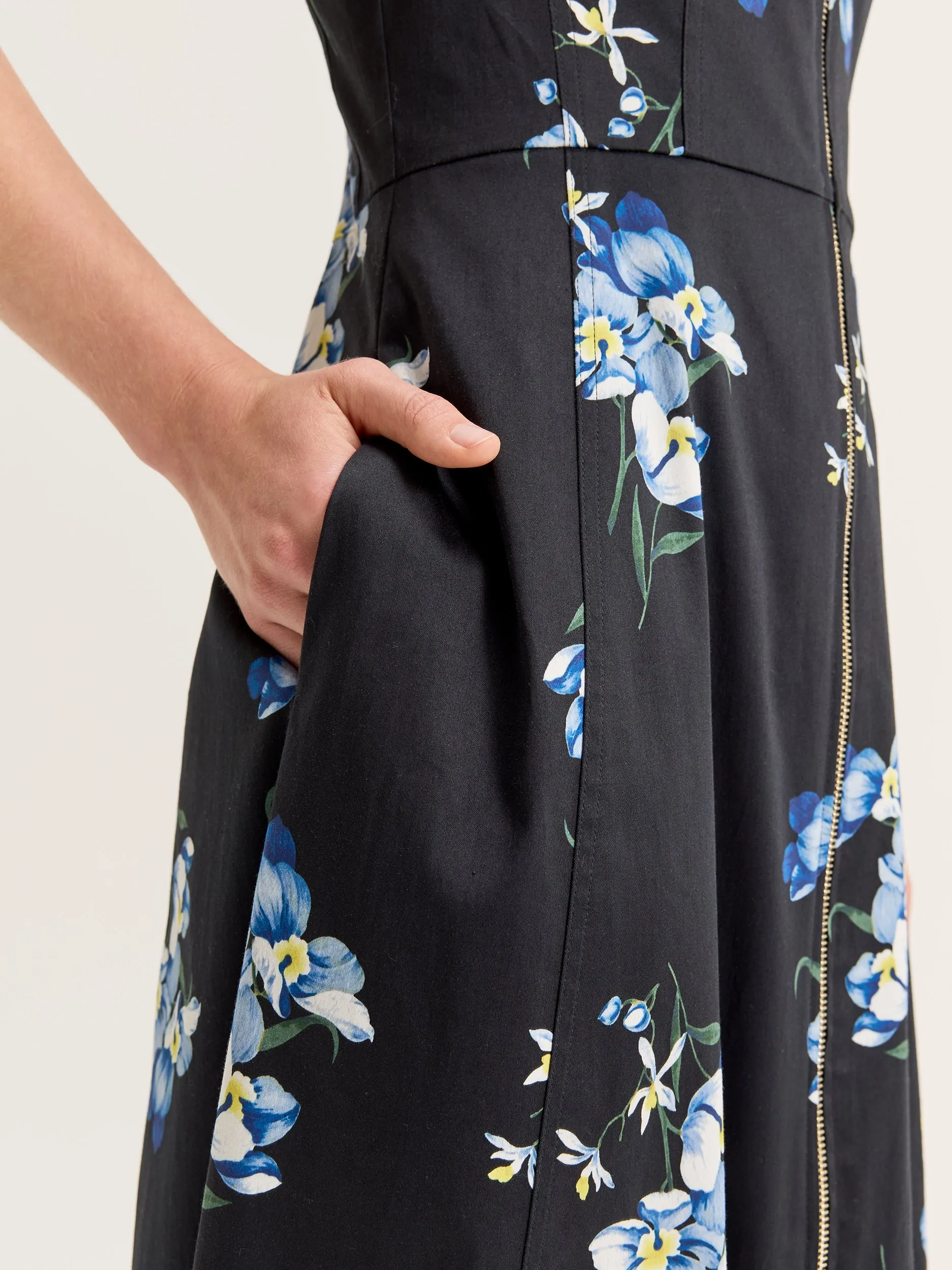 Iris Floral Zip Dress sold by Review product image thumbnail 3