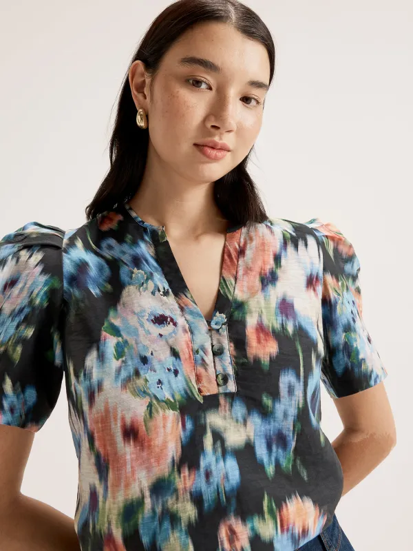 Hazy Floral Top sold by Review