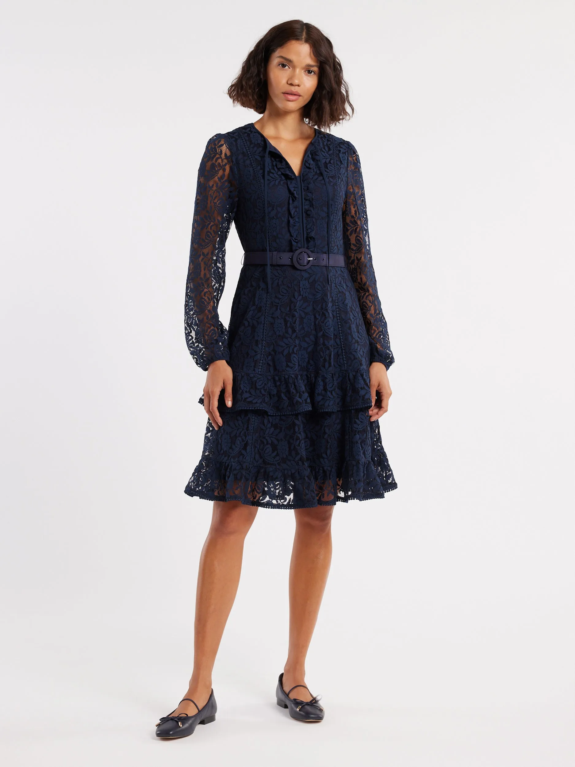 Zoey Lace Dress sold by Review