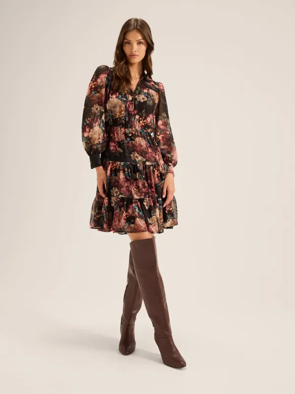 Garden Noir Mini Dress made by Review