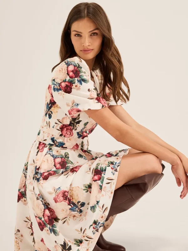 Winter Garden Mini Dress made by Review