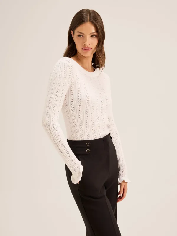 Clementine Knit Top made by Review