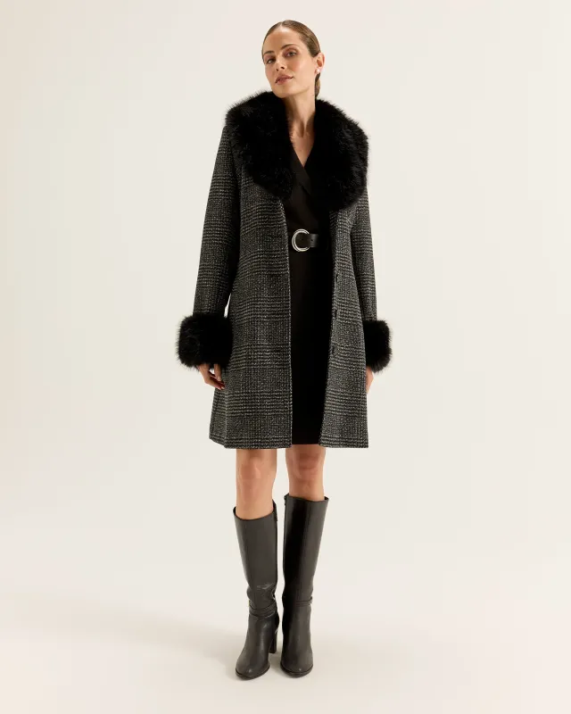 Wondrous Check Coat made by Review