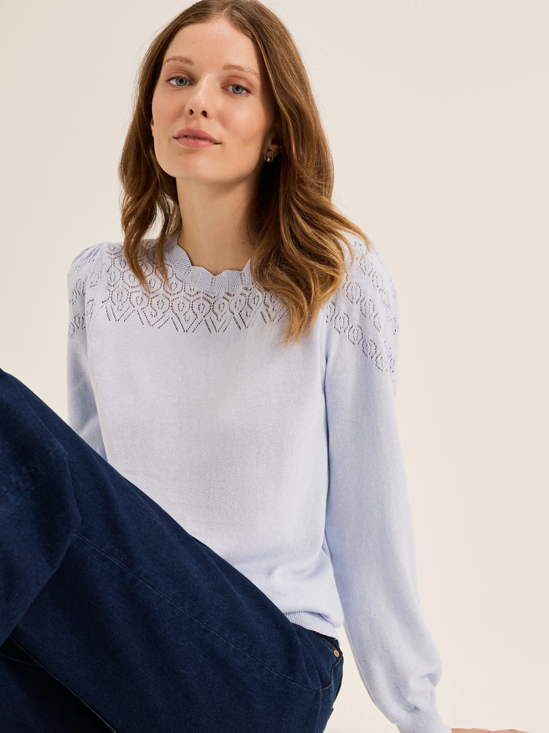 Violet Knit Top sold by Review product image thumbnail 5