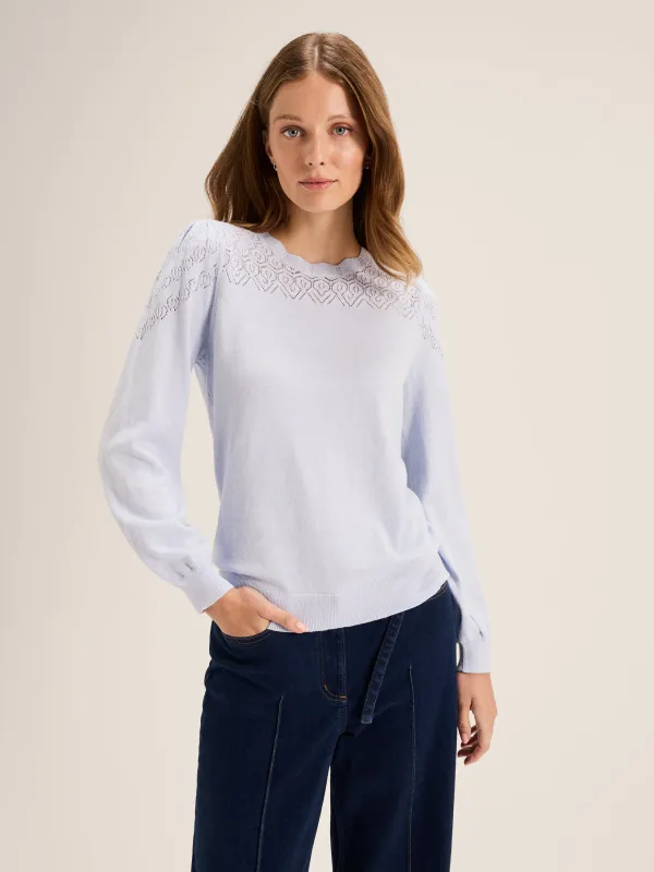 Violet Knit Top made by Review