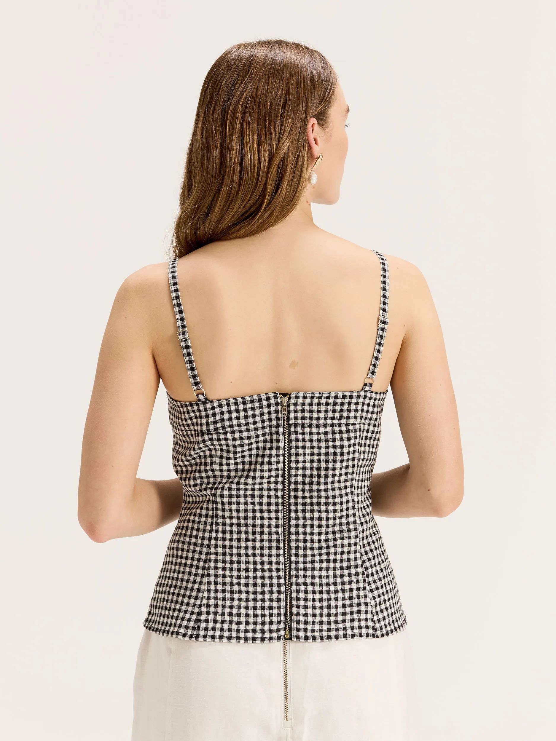 Courtside Check Top sold by Review product image thumbnail 4