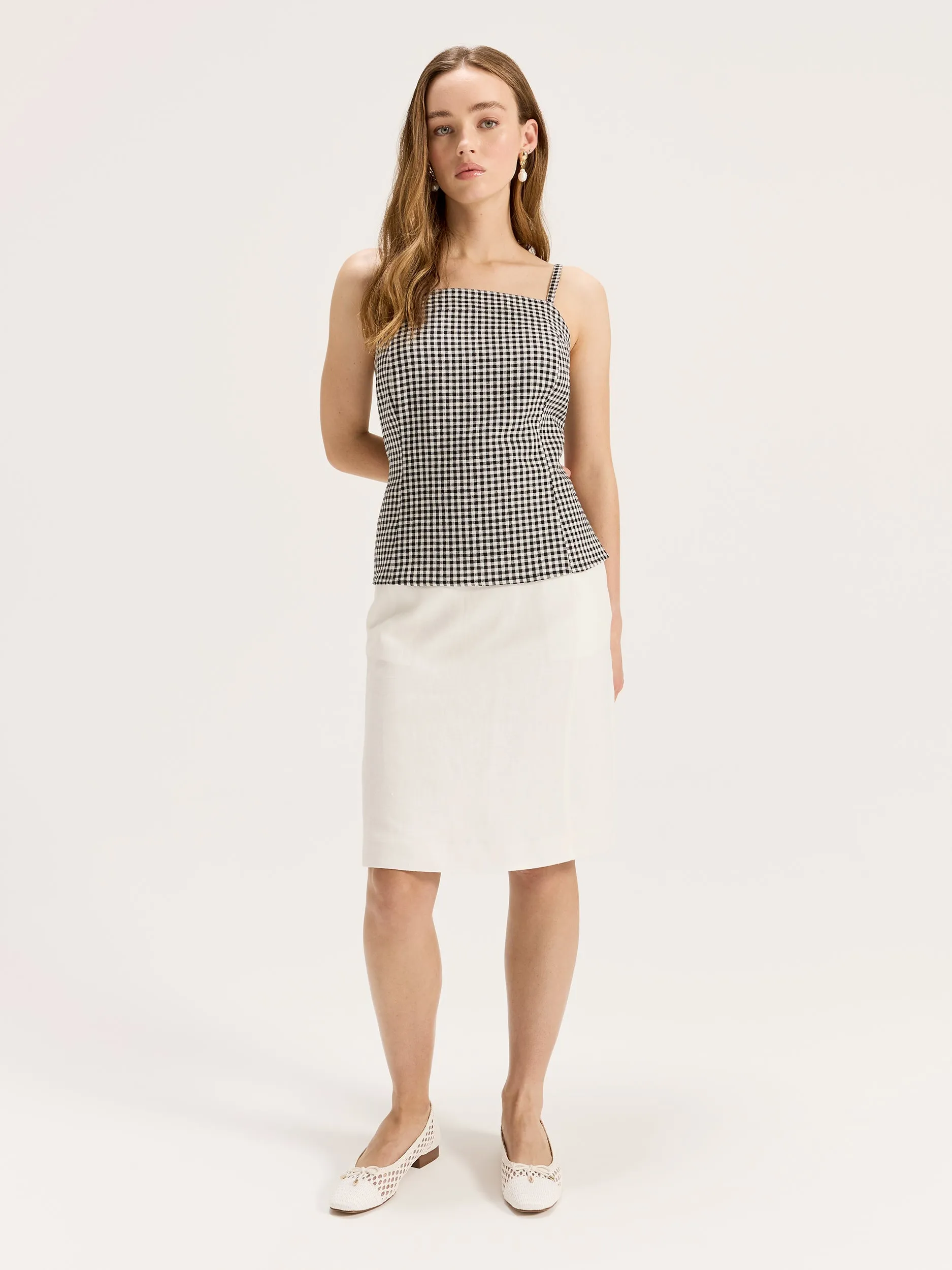 Courtside Check Top sold by Review product image thumbnail 5