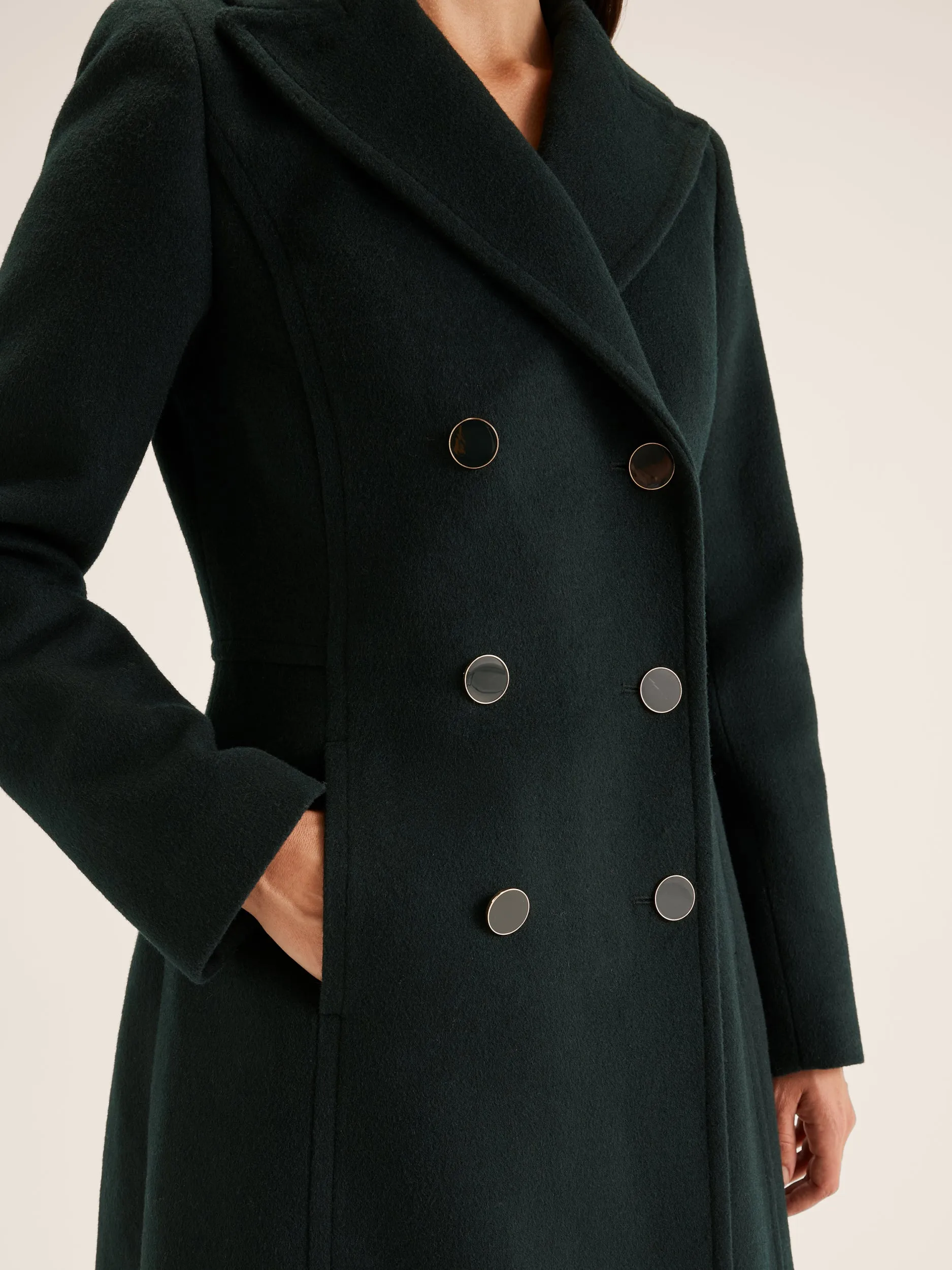 Diana Longline Coat sold by Review product image thumbnail 3