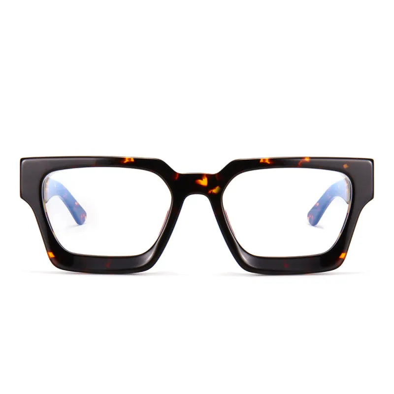 Tortoise Vintage Acetate Rectangular Eyeglasses sold by Dollger