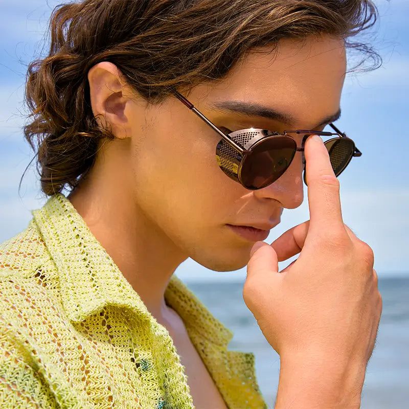 Steampunk Metal Sunglasses sold by Dollger product image thumbnail 11