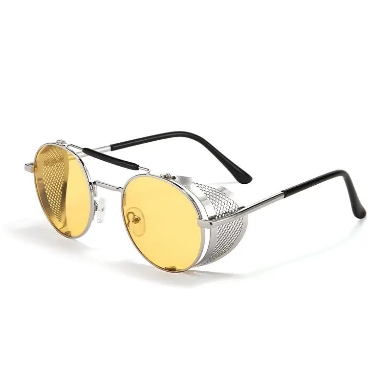 Steampunk Metal Sunglasses sold by Dollger