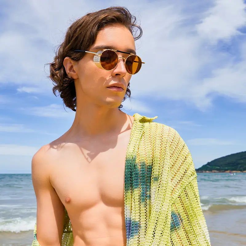 Steampunk Metal Sunglasses sold by Dollger product image thumbnail 10