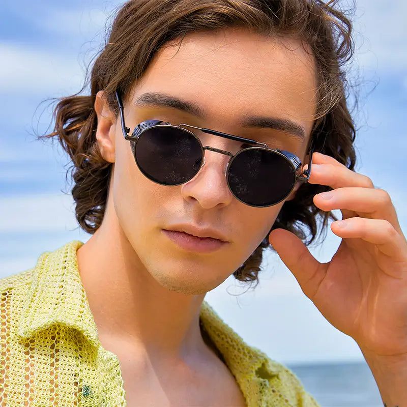 Steampunk Metal Sunglasses sold by Dollger product image thumbnail 7