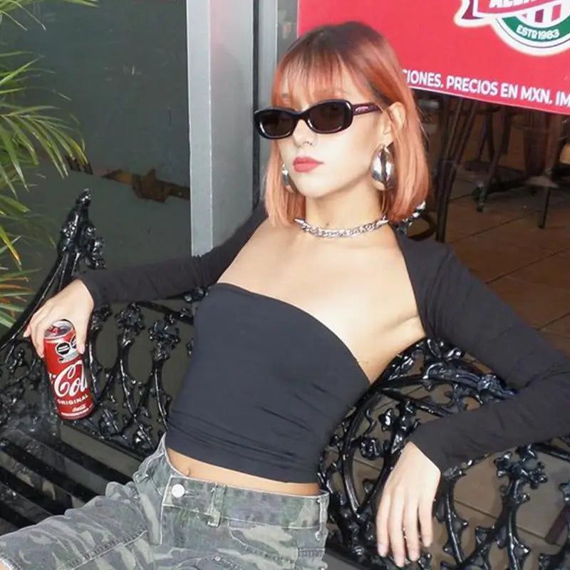 Exaggerated Square Sunglasses sold by Dollger product image thumbnail 2