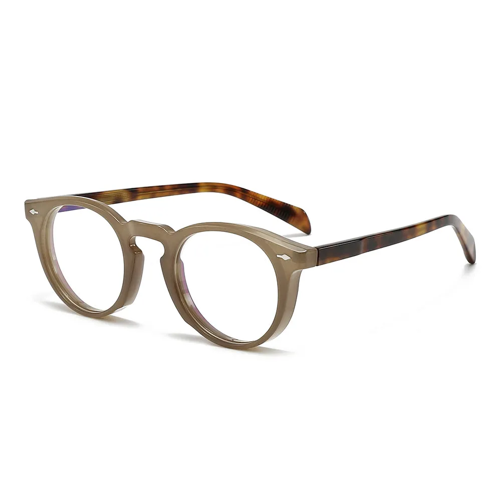 Keyhole Bridge Acetate Geometric Eyeglasses sold by Dollger product image thumbnail 2