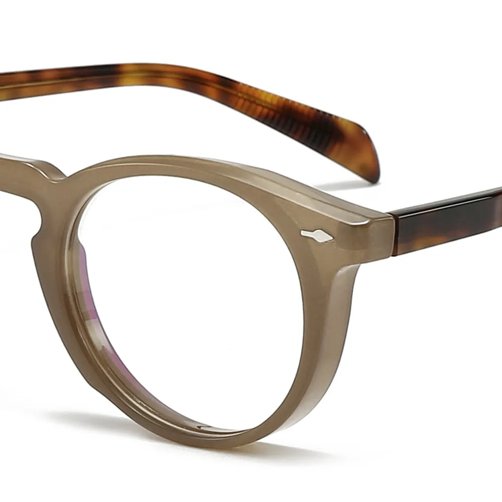 Keyhole Bridge Acetate Geometric Eyeglasses sold by Dollger product image thumbnail 5