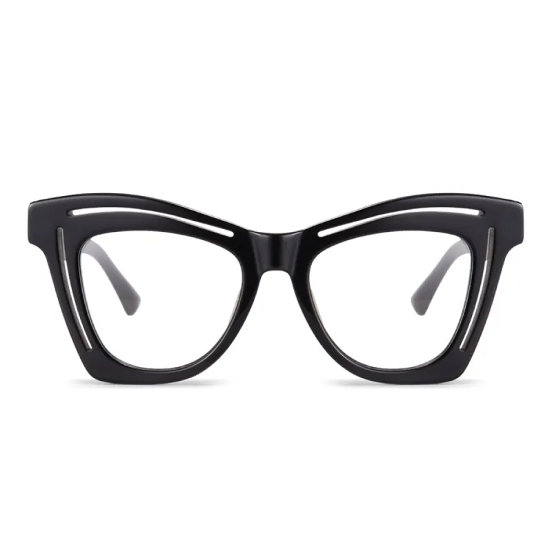 Hollow Cat Eye Retro Glasses sold by Dollger
