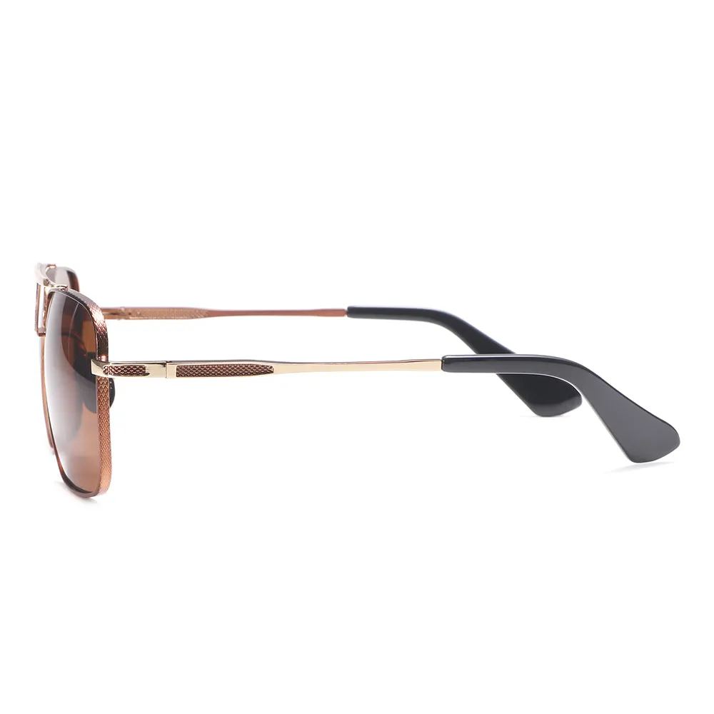 Dollger Square Aviator Metal Sunglasses sold by Dollger product image thumbnail 3