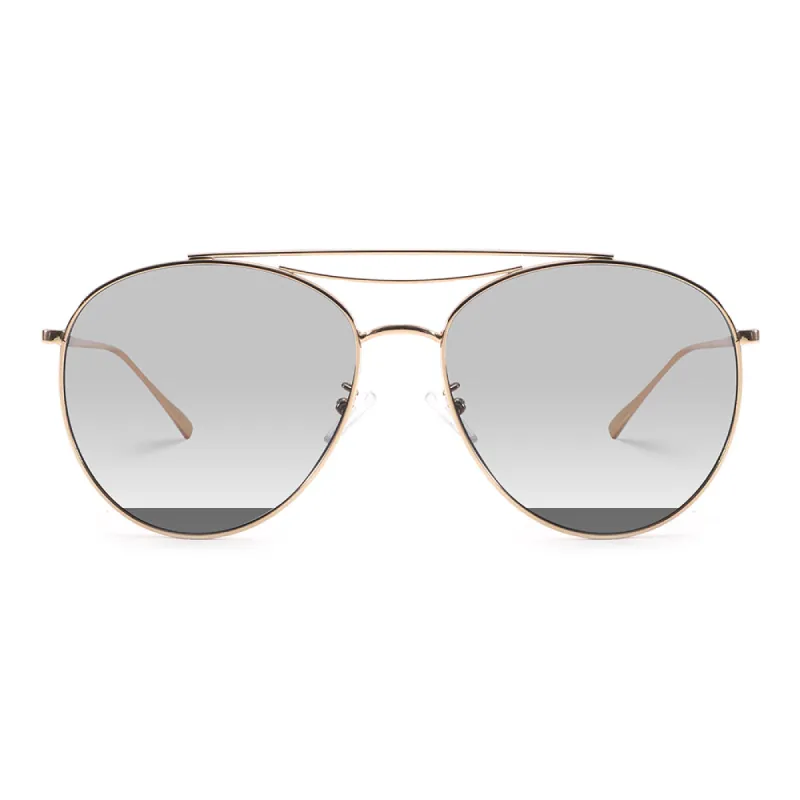 Dollger Polished Silver Aviator Sunglasses sold by Dollger