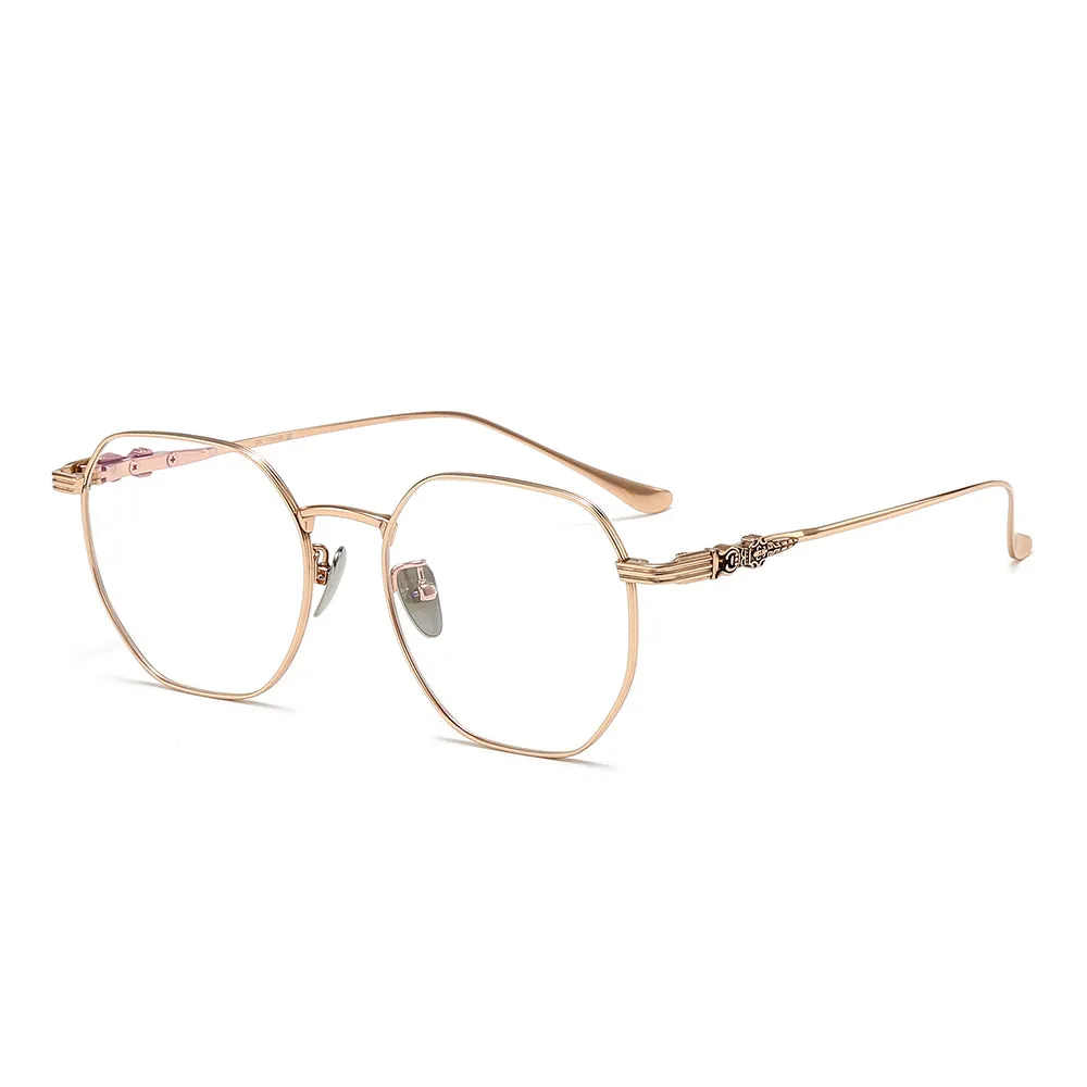 Light Hipster Geometric Eyeglasses sold by Dollger product image thumbnail 2