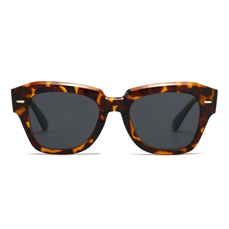 Dollger Hipster Thick Square Sunglasses made by Classic