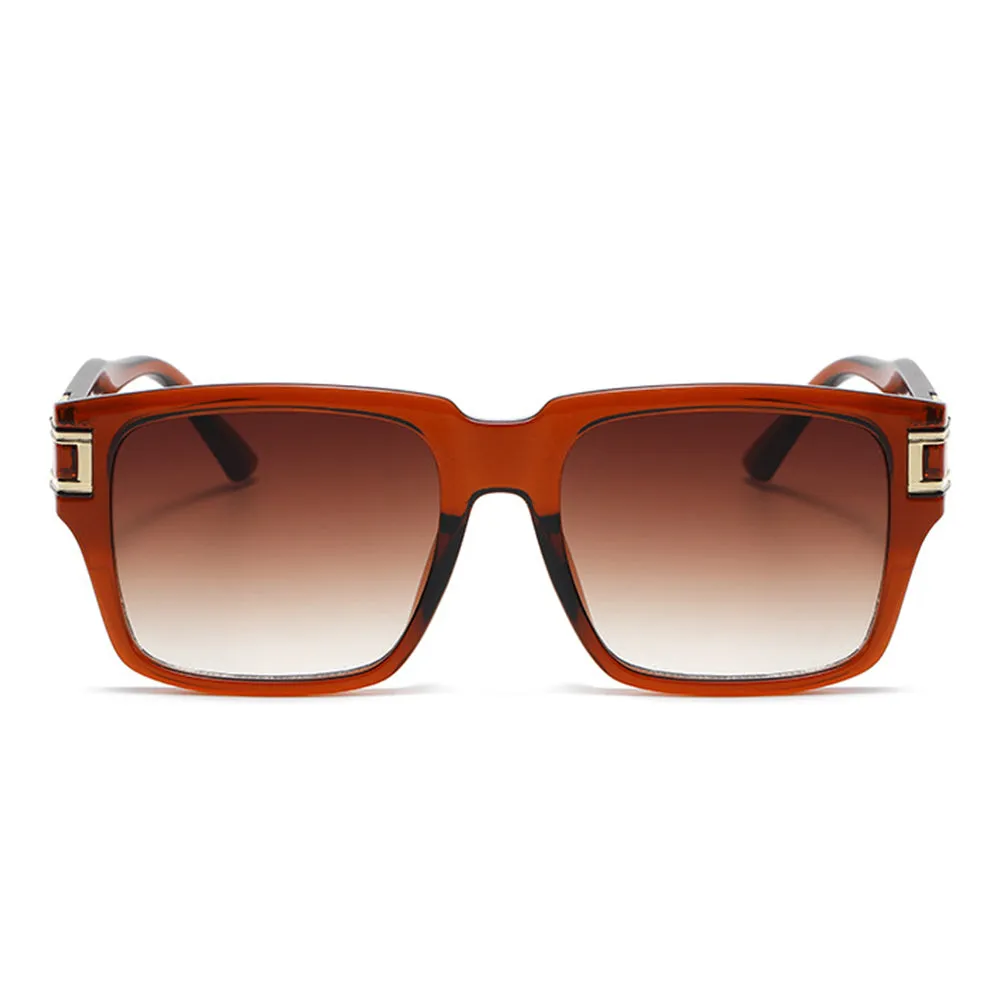 Dollger Fashion Retro Square Frame Sunglasses sold by Dollger product image thumbnail 3