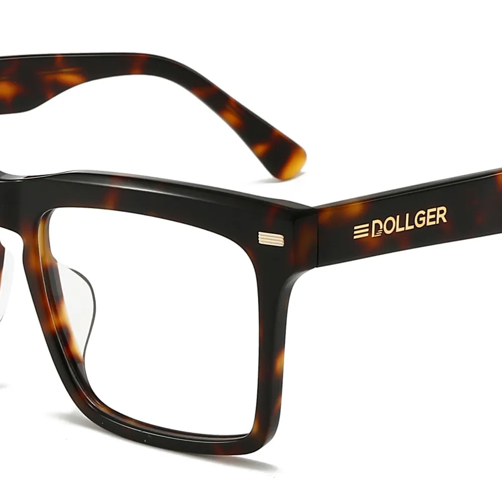 Dollger Black Stylish Square Eyeglasses sold by Dollger product image thumbnail 5