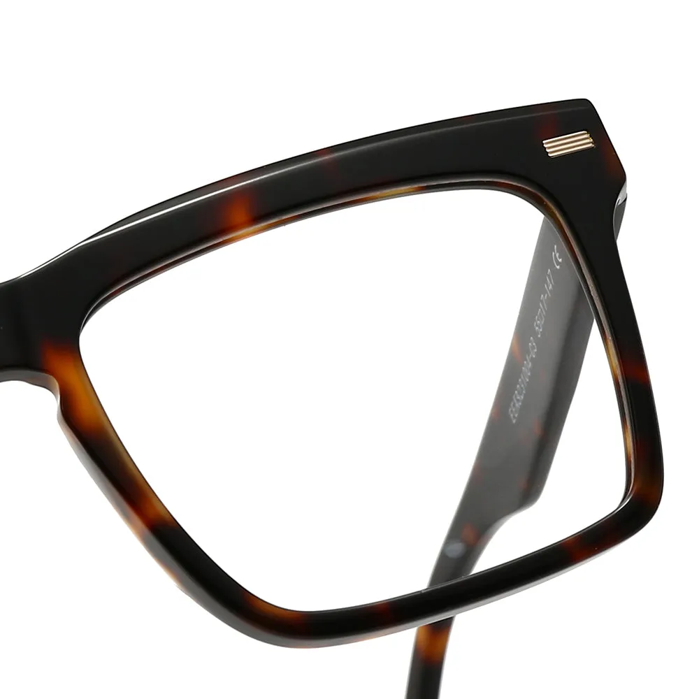Dollger Black Stylish Square Eyeglasses sold by Dollger product image thumbnail 4
