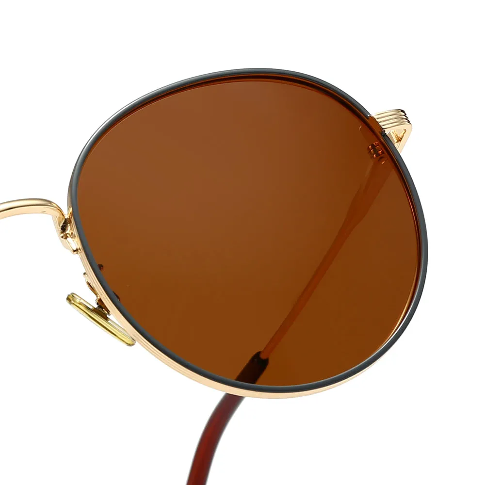 Dollger Metal Round Sunglasses sold by Dollger product image thumbnail 4