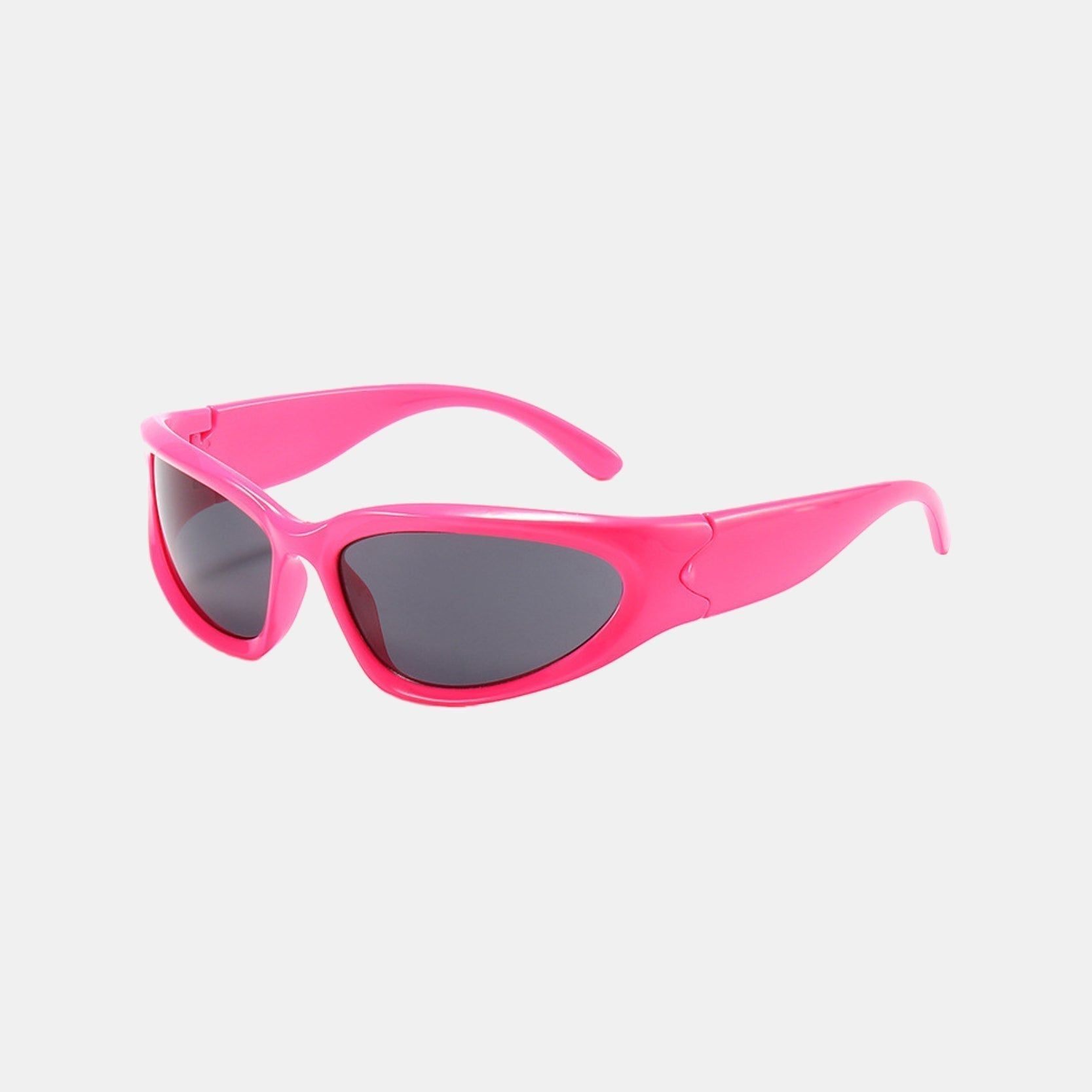Silver with Black Sports Square Sunglasses sold by Dollger product image thumbnail 21
