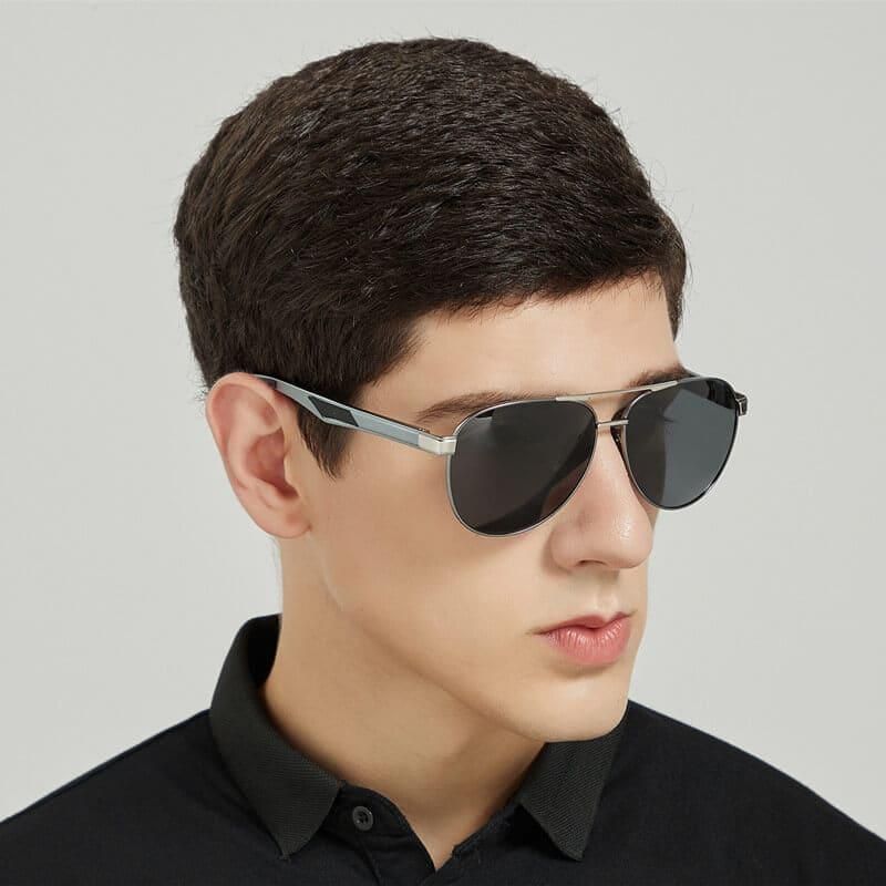 Classic Aviator Male Sunglasses sold by Dollger product image thumbnail 4