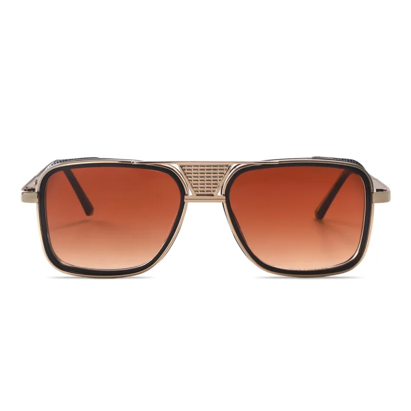 Aviator Black Sunglasses For Men sold by Dollger