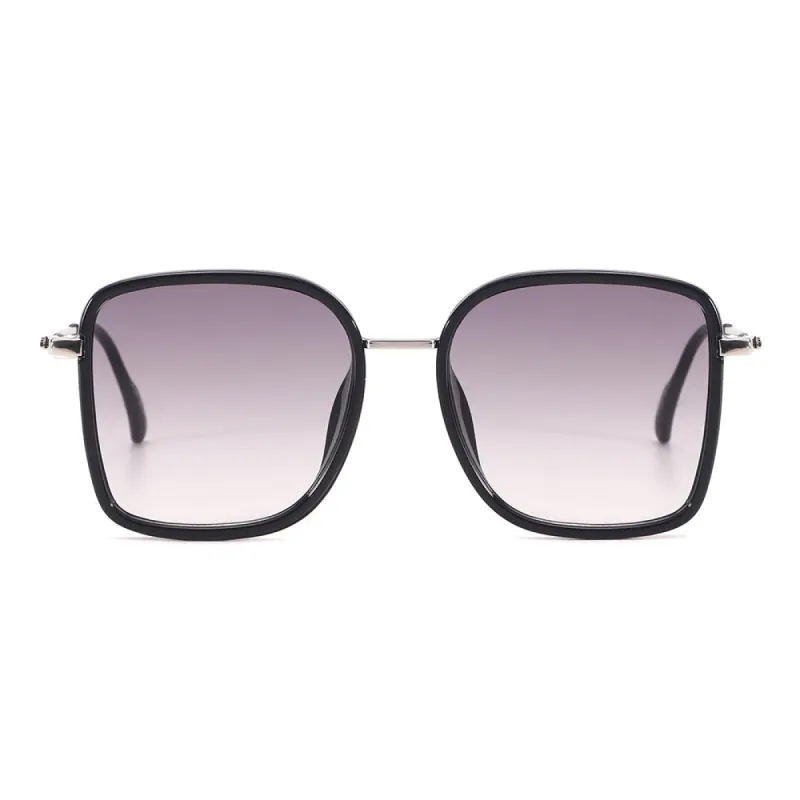 Dollger Wine Color Vintage Metal Geometric Tinted Sunglasses sold by Dollger