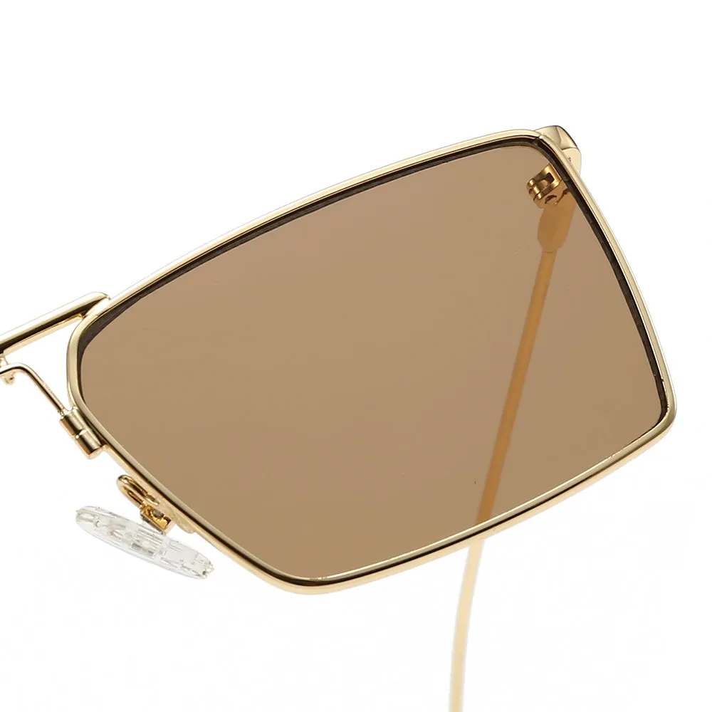 Dollger Square Retro Sunglasses For Small Faces sold by Dollger product image thumbnail 4