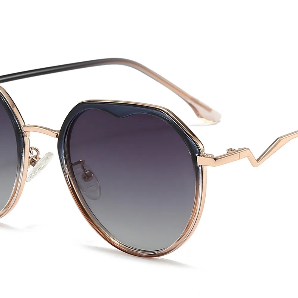 Dollger Gradient Lens Round Sunglasses sold by Dollger product image thumbnail 5