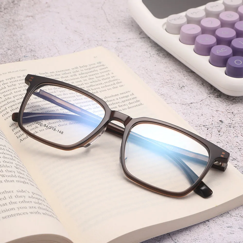 Dollger Bridge Acetate Square Eyeglasses sold by Dollger product image thumbnail 2