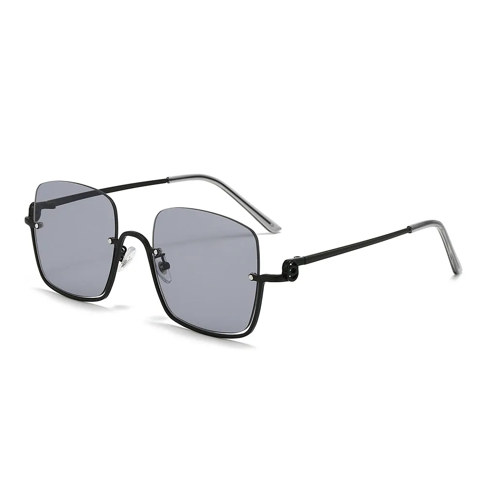 Dollger Square Semi-Rimless Tinted Sunglasses sold by Dollger product image thumbnail 2