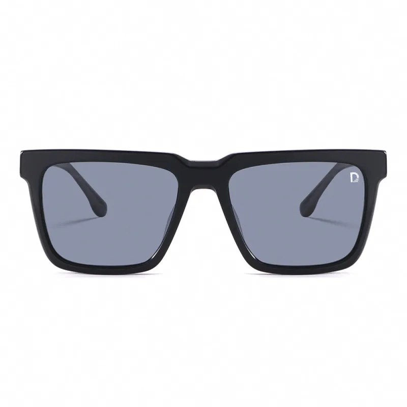 Dollger Black Stylish Square  Tinted Sunglasses sold by Dollger